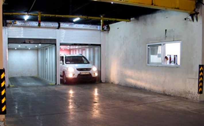 پارکینگ نیمه مکانیزه برج الوند مرزدارن